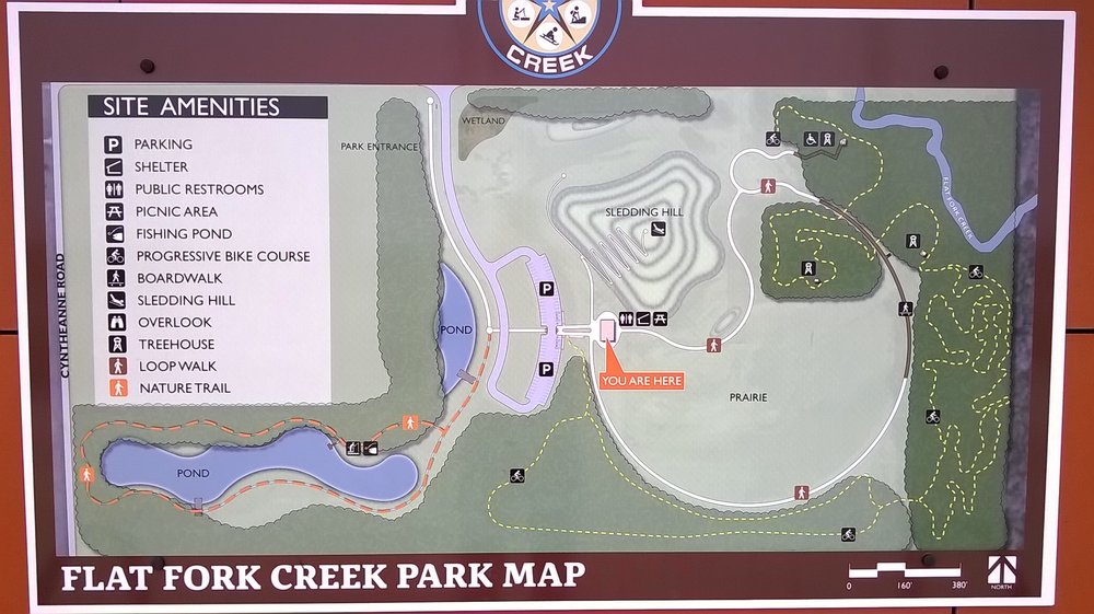 Flat Fork Creek Park in Fishers
